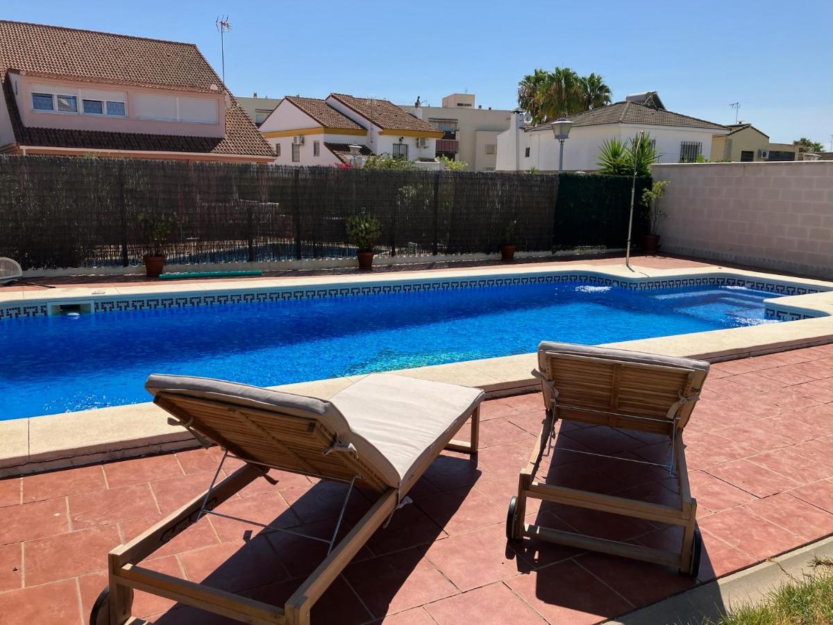 Holiday House With Private Pool, Costa De La Luz El Portil Esterno foto